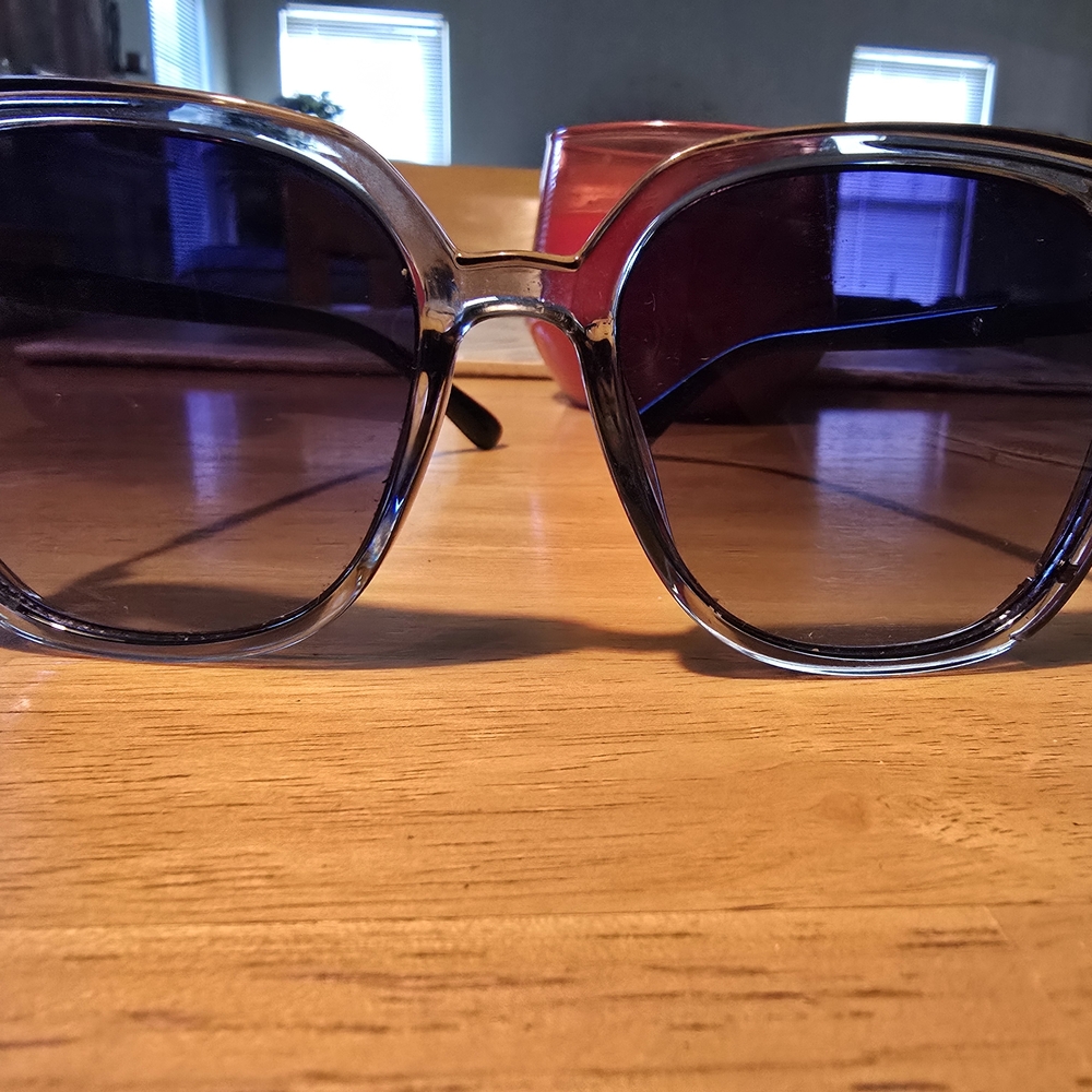 Oversized Square Sunglasses - Smoke Lenses